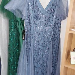 Two Special Occasion Dresses Size 24 