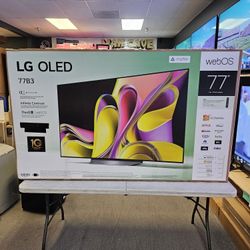 LG 77 INCH OLED TV'S IN STOCK OLED77B3 INCREDIBLE VALUE W/WARRANTY - PAYMENT PLANS