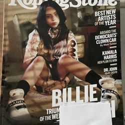 Rolling Stone Magazine Billie Eilish