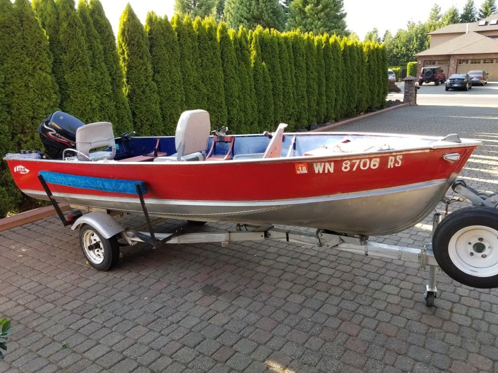 LUND Aluminum Fishing Boat 14ft