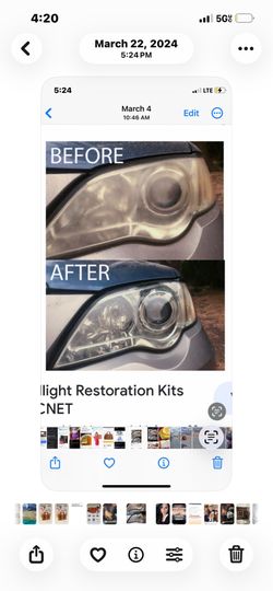 Headlights Restoration done professionally in Riverside Icome to you $20 each headlight