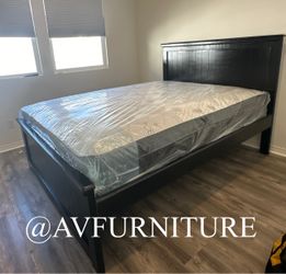 Queen Bed and Mattress