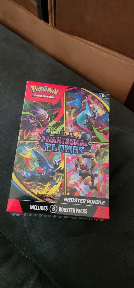 Fantasmal Flames Booster Bundle Pokemon