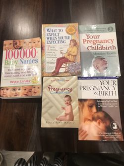 Pregnancy Books $5 Each or All for $20