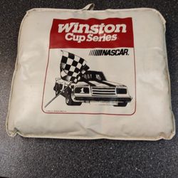 Vintage 1986 Daytona 500. Butt Pad Great Man cave Wall Hanger. Note. WINSTON CUP SERIES.  WHEN RACIN WAS RACIC