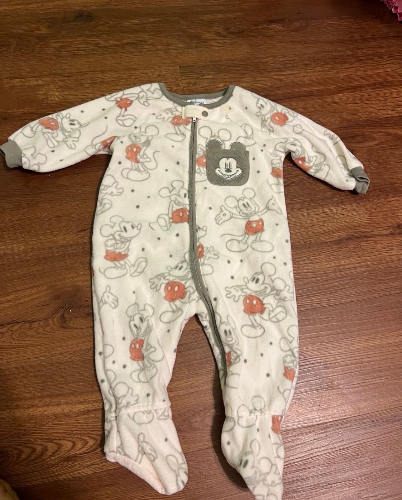Disney baby Mickey Mouse soft onesie pijama