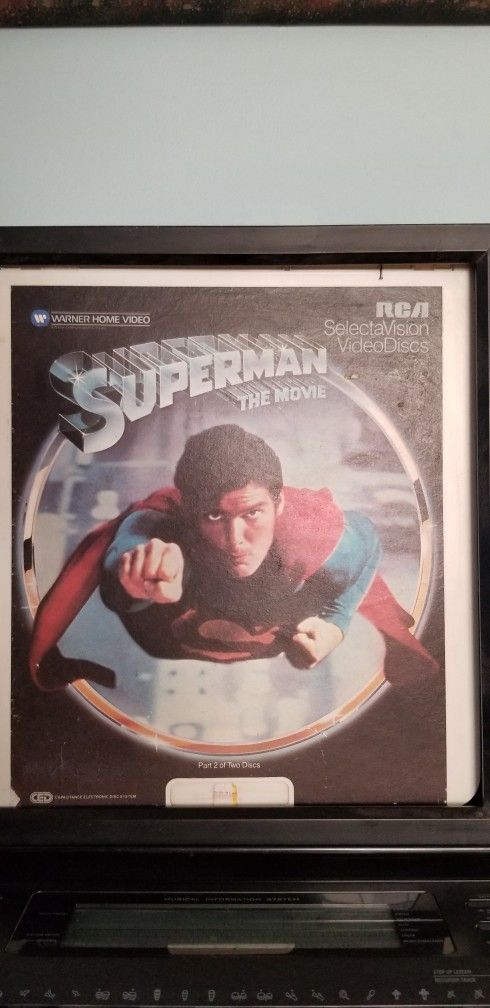 Superman Laser Disc