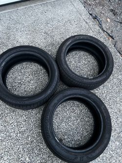 Lot of 3 Bridgestone Turanza T005 225/50R18