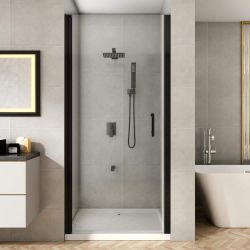 31-1/4”W x 72”H Swing Frameless ShowerDoor