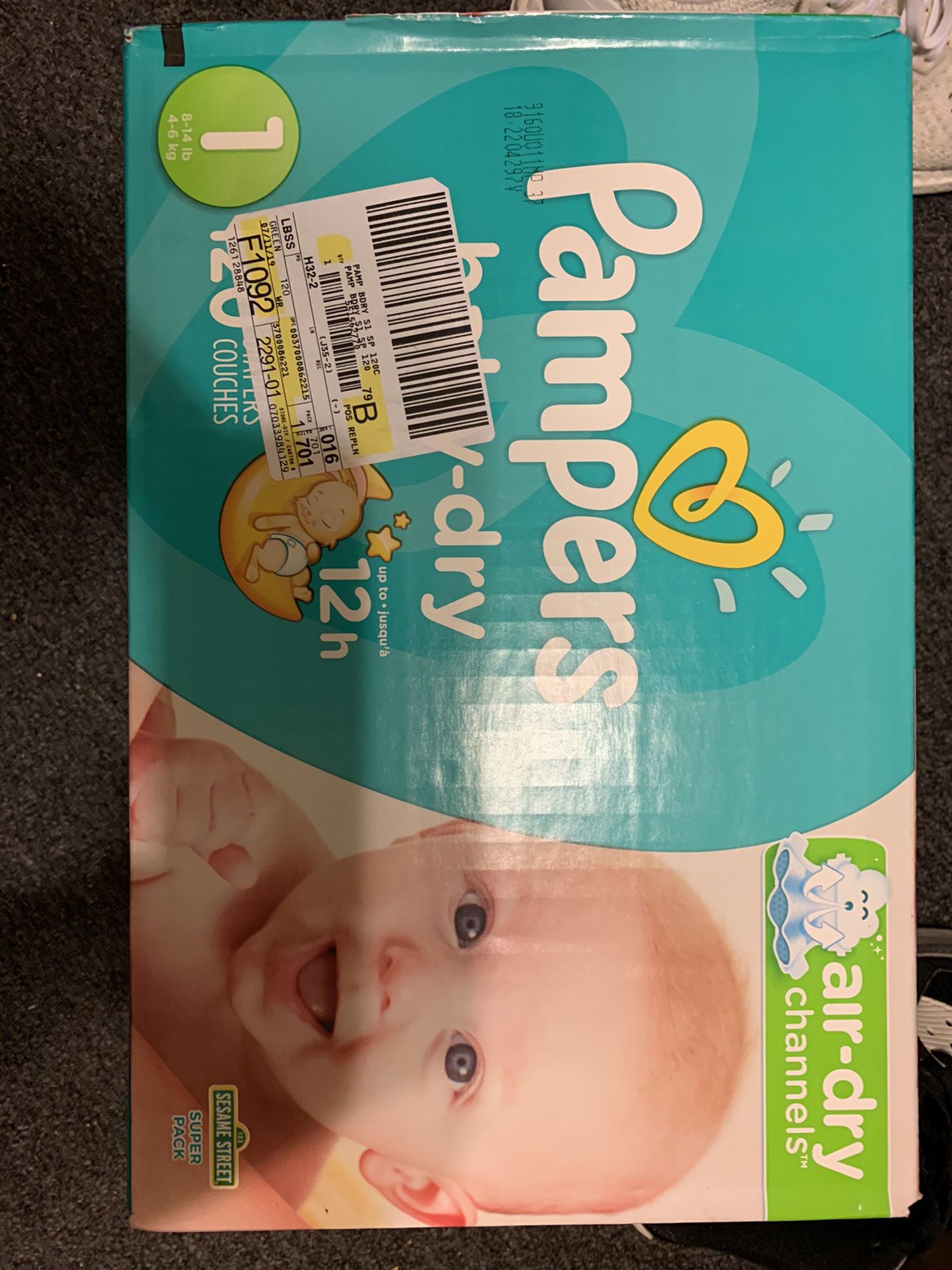 Pampers baby Dry Size 1