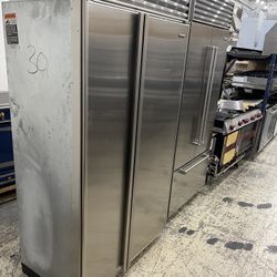 Sub Zero 42” Refrigerator Stainless Steel Or Panel Ready