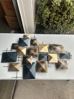 Geometric Wall Art Piece 