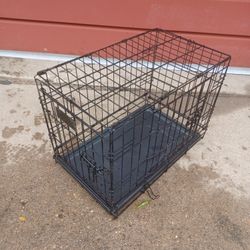 Small Foldable Dog Crate 