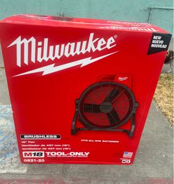 Milwaukee m18 hybrid fan new