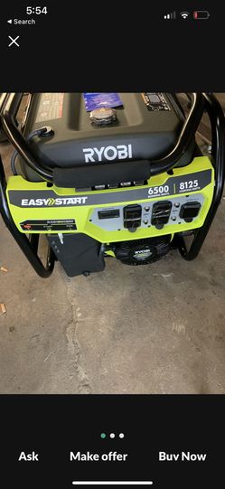 Ryobi generator