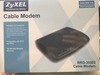 ZyXEL Cable Modem (BRG35503)
