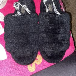 Ugg Fluffy Slides 