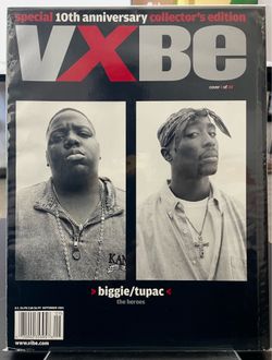 VIBE Magazine 10th Anniv. Biggie & Tupac Cover - MINT / NO LABEL