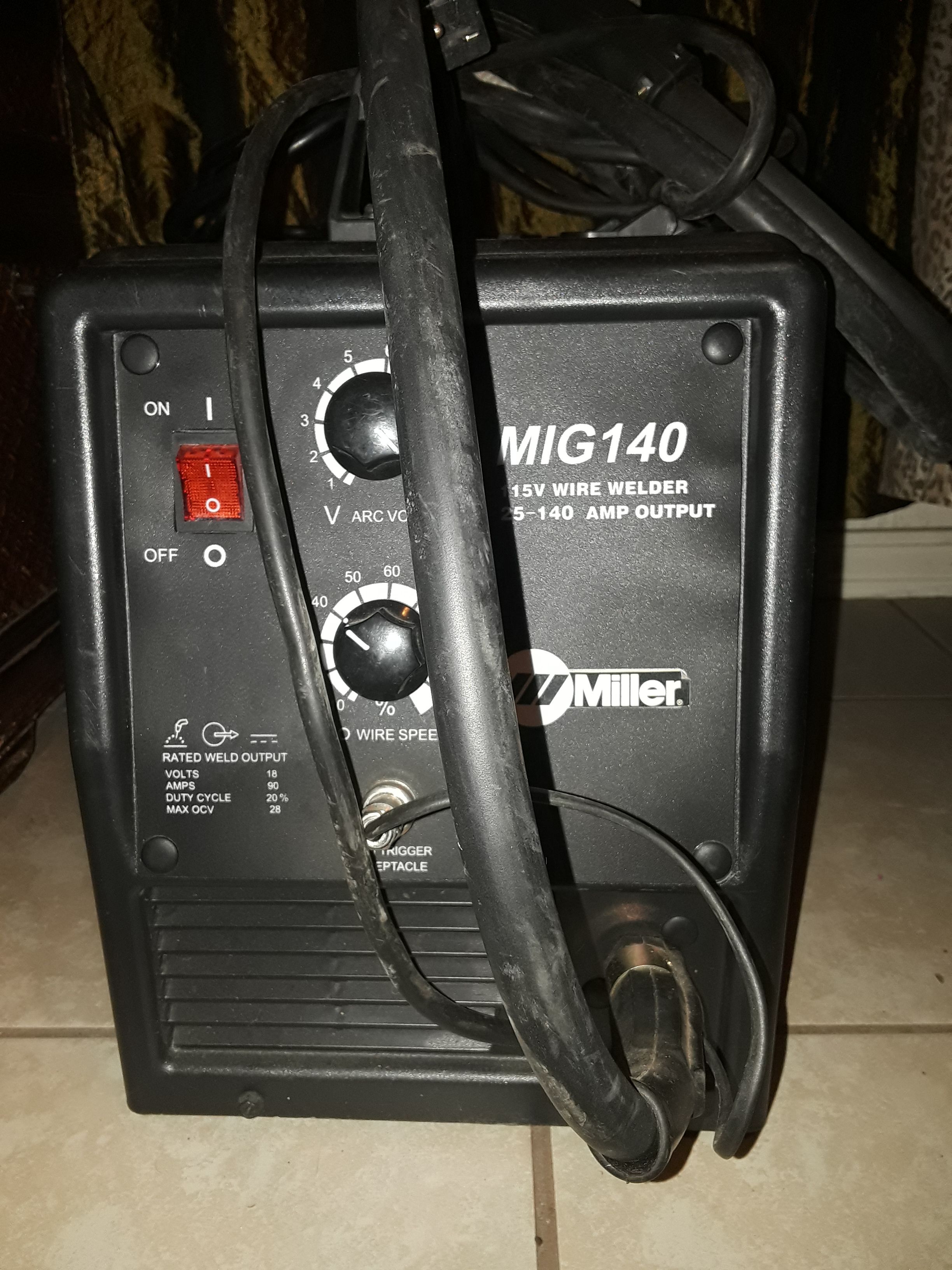 Maquina para soldar miller