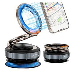 Magnetic Car Phone Holder for Mag-Safe [108+LBS Suction & 3200gf Magnetic] 360° Adjustable Ultra Suction Cup Phone Holders for Your Car/Gym/Mirror, Ca