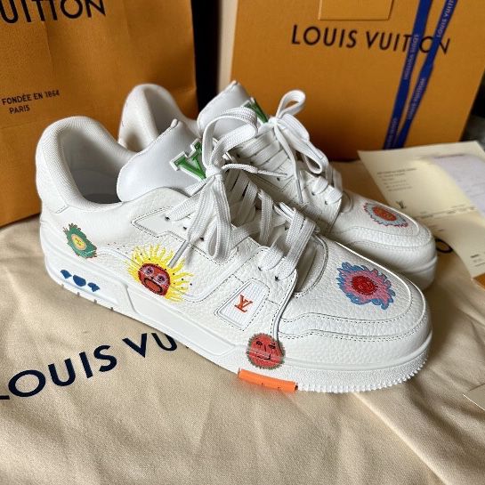 Authentic Louis Vuitton Sneakers - Size 10 - $700 for Sale in Denver