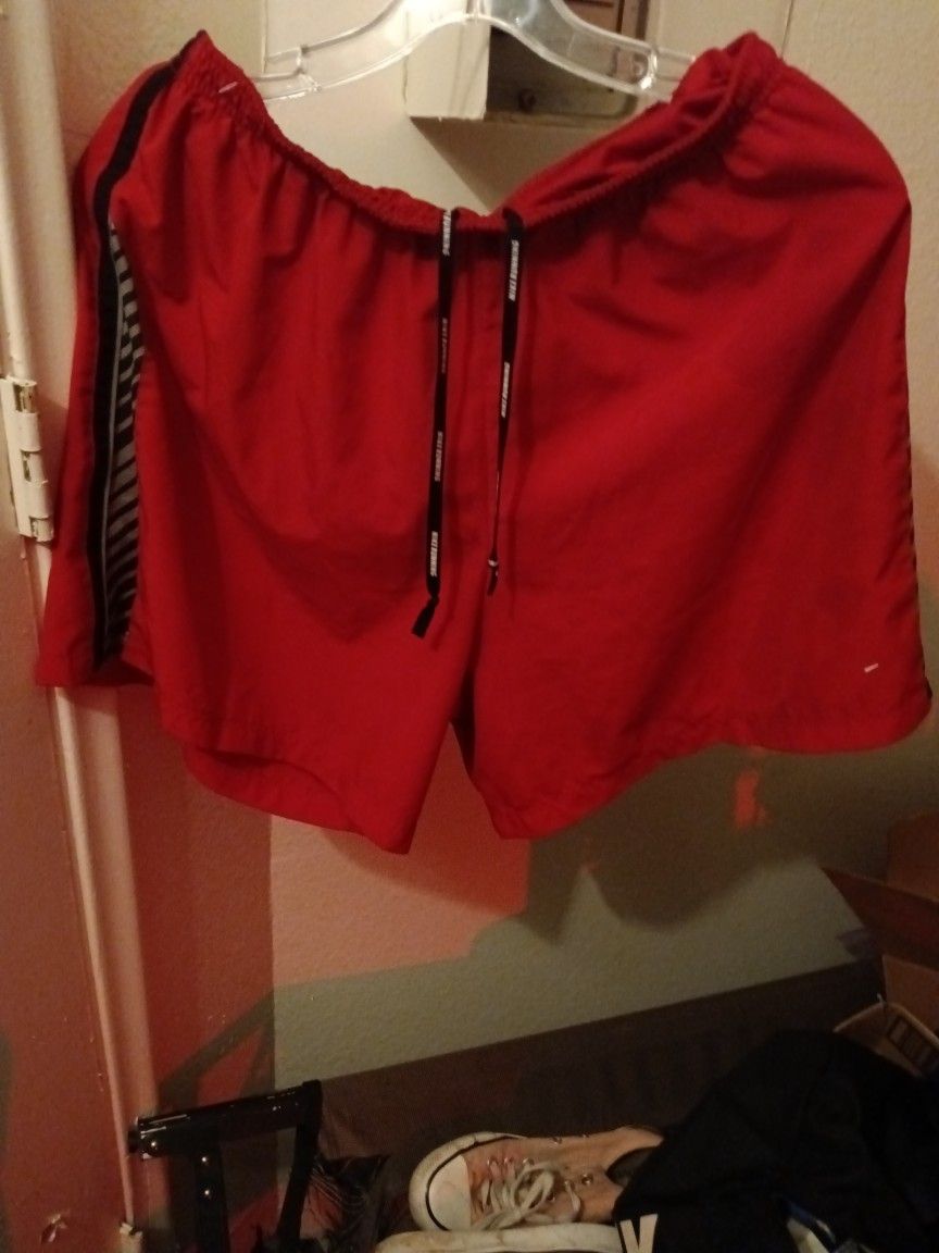 Red Nike Running Shorts