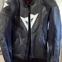 Dainese Leather Jacket Size 46 Worn 2-3 Times