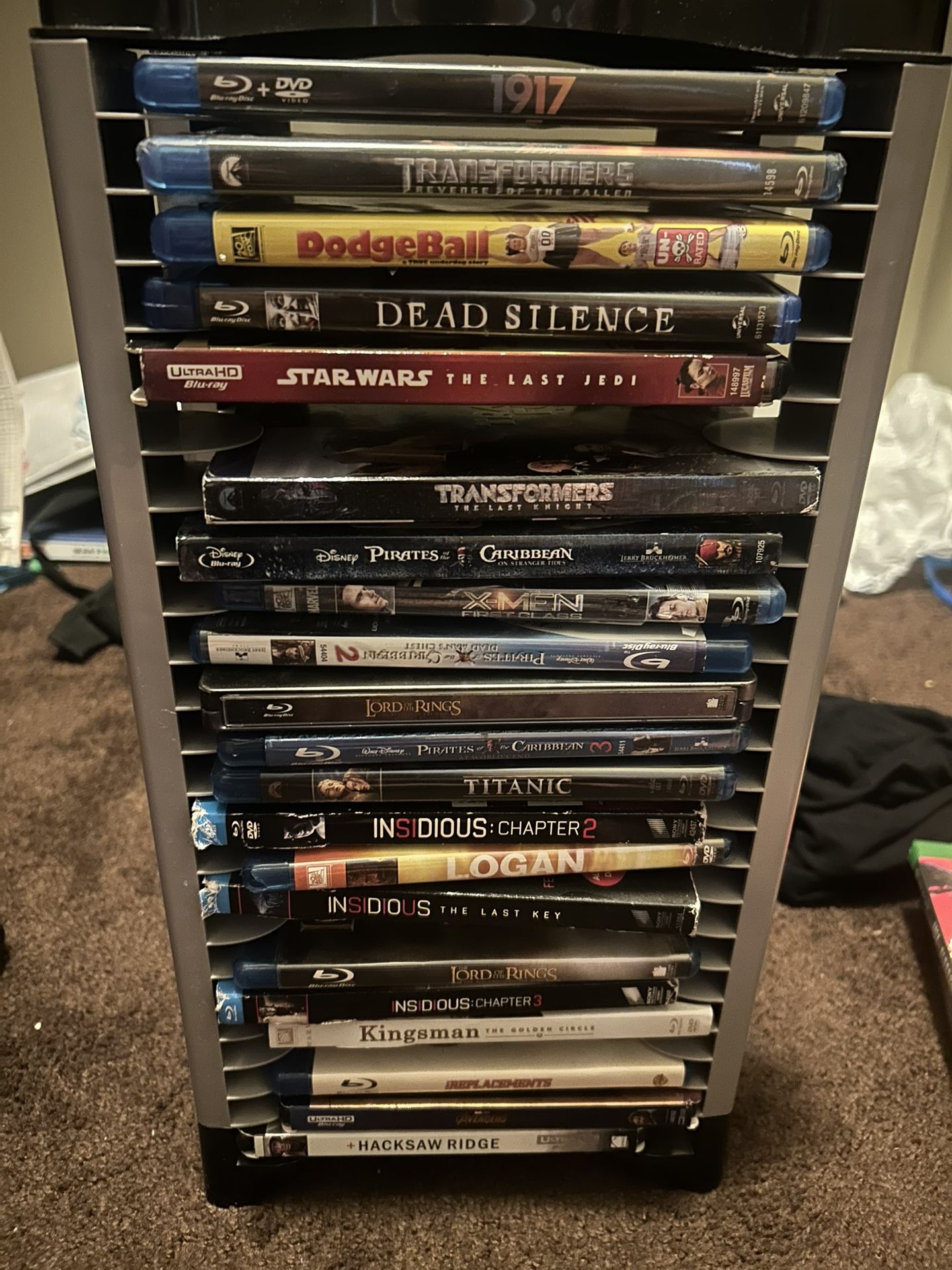Blu Ray Movies & Stand