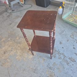 Vintage Phone Stand 12x14x27