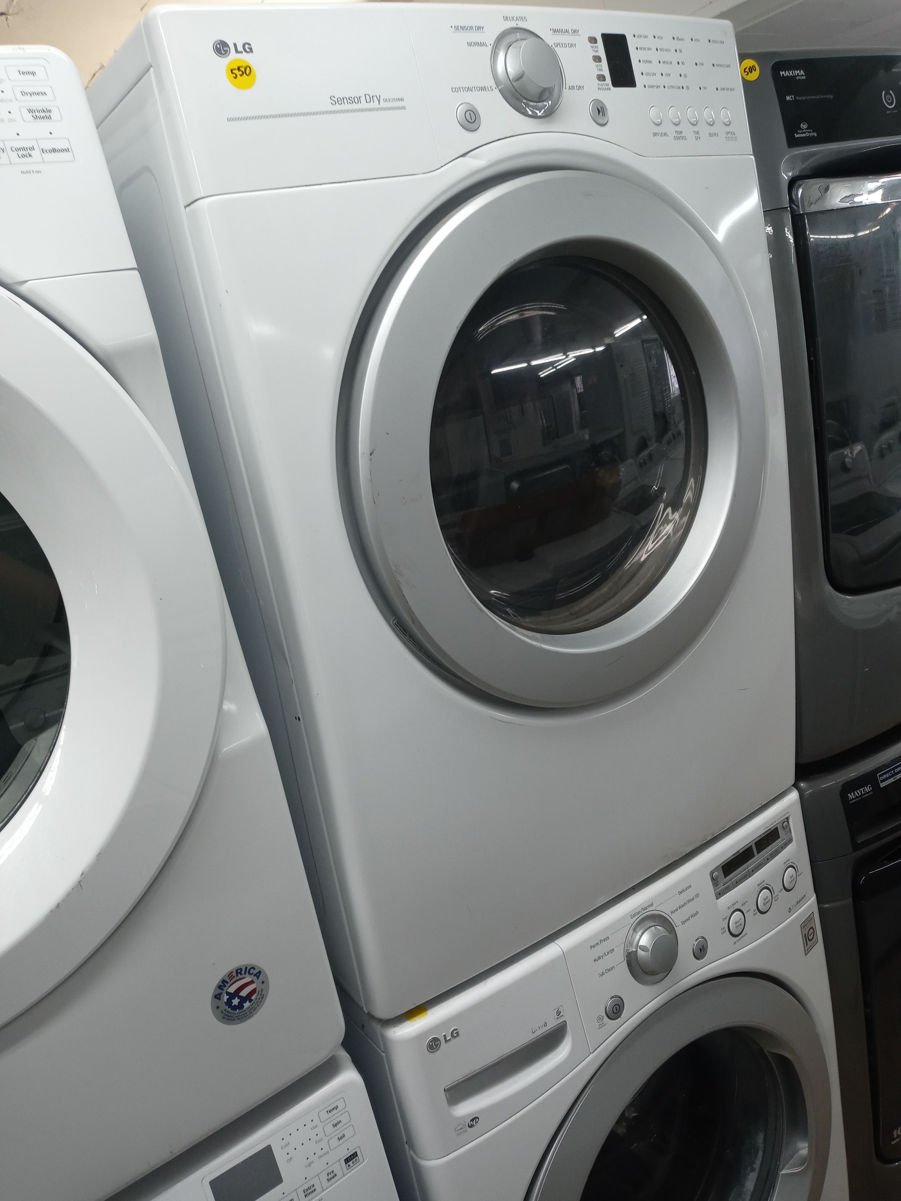 LG stackable front load washer and dryer set - Free delivery
