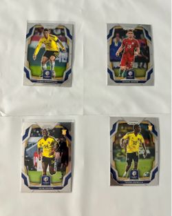 Panini Prizm Copa America Colombia Card Lot x4