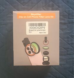 Clip on Cell Phone Filter Lens Kit