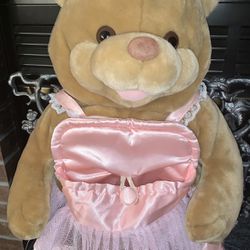 ❤️ Teddy bear ballerina rolling suitcase