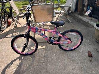 Multi color kids bike