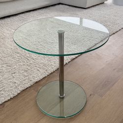 Modern Mid Century Glass Table