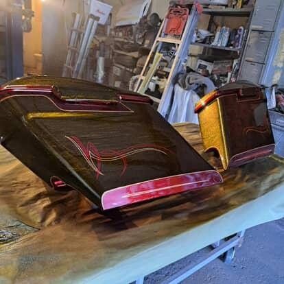 Harley Davidson DNA Stretched Bags 350$