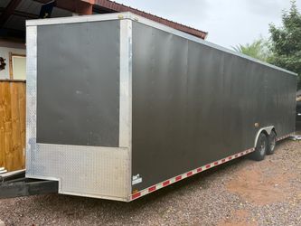 2021 enclosed cargo trailer 8’5”x28’