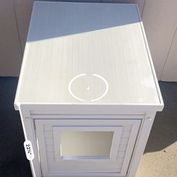 White Litter Box Cabinet Or Cat House