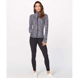 Lululemon Define Jacket black white speckle 4