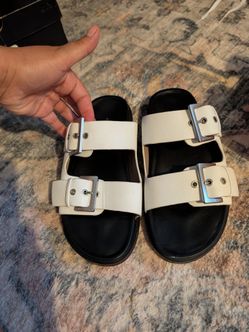 All saints color black slides