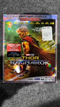 Thor Ragnarok Blu-Ray DVD
