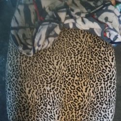 Leopard Print Lounge Chair 