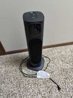 24'' Tower space heater with remote & box $30 OBO