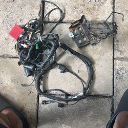 Honda Ruckus Wiring Harness / Battery Bracket 