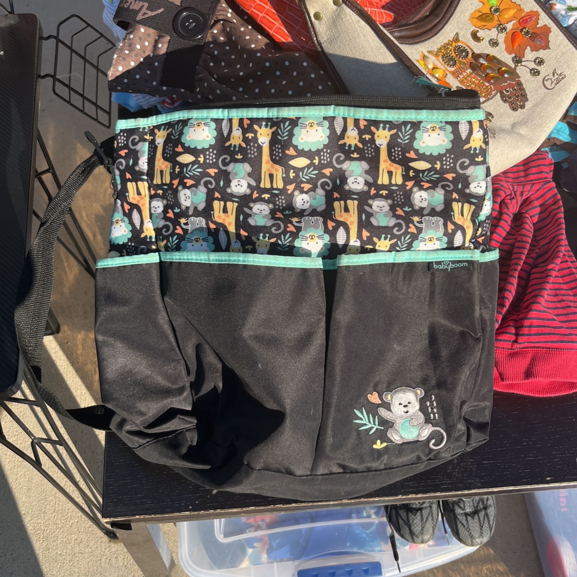 Baby boom Tote Diaper bag $10 Jungle animals Unisex