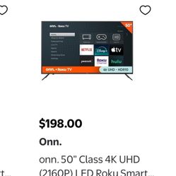 Roku 50 Inch TV 