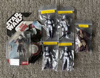 Star Wars 187th Attack Battalion Clone Trooper Lot 6 Figures