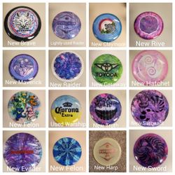 Trilogy Dyed Disc Golf Discs , Message For Details, Prices Vary