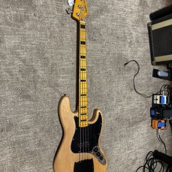 squire vintage vibe jazz bass marcus miller 70s style