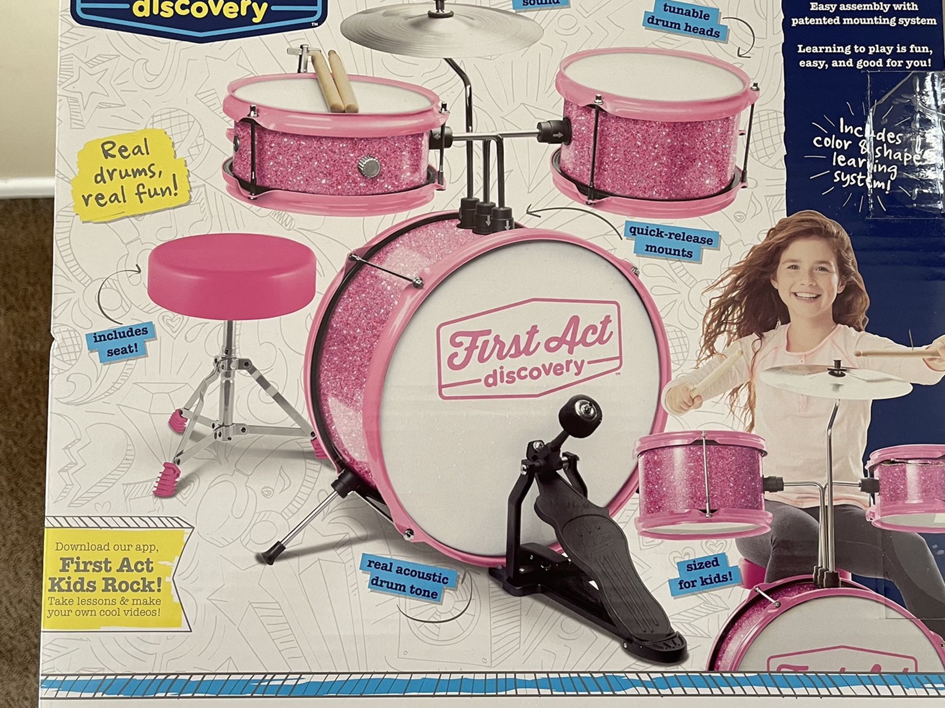 First Act Discovery Drum Set